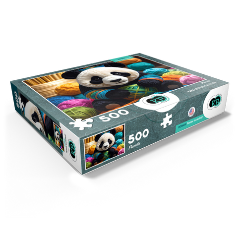 Panda: Yarn Critters Collection 500 Jigsaw Puzzle box view1
