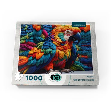 Parrot: Yarn Critters Collection 1000 Jigsaw Puzzle box view3
