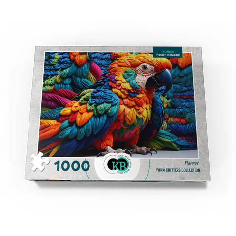 Parrot: Yarn Critters Collection 1000 Jigsaw Puzzle box view3