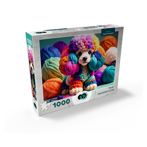 Poodle: Yarn Critters Collection 1000 Jigsaw Puzzle box view2
