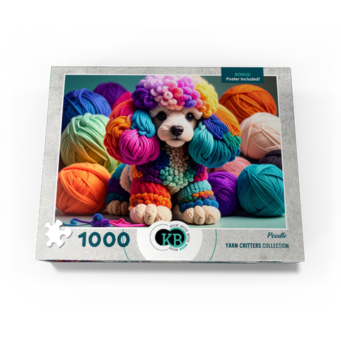 Poodle: Yarn Critters Collection 1000 Jigsaw Puzzle box view3