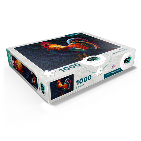 Rooster: Yarn Critters Collection 1000 Jigsaw Puzzle box view1