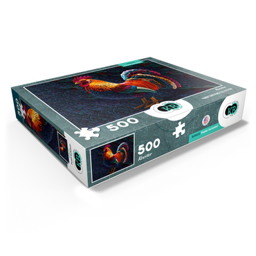 Rooster: Yarn Critters Collection 500 Jigsaw Puzzle box view1
