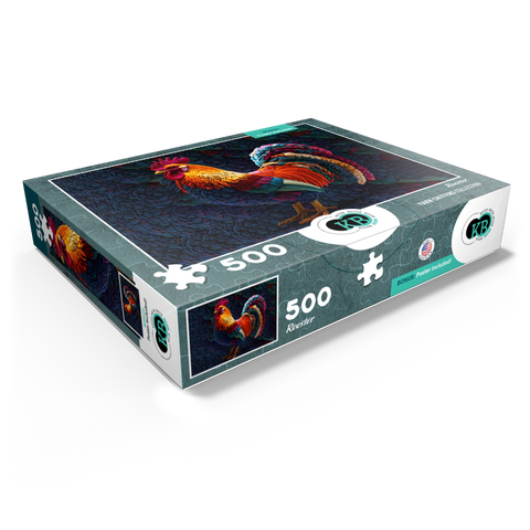 Rooster: Yarn Critters Collection 500 Jigsaw Puzzle box view1