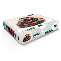 Snake: Yarn Critters Collection 1000 Jigsaw Puzzle box view1