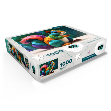 Squirrel: Yarn Critters Collection 1000 Jigsaw Puzzle box view1