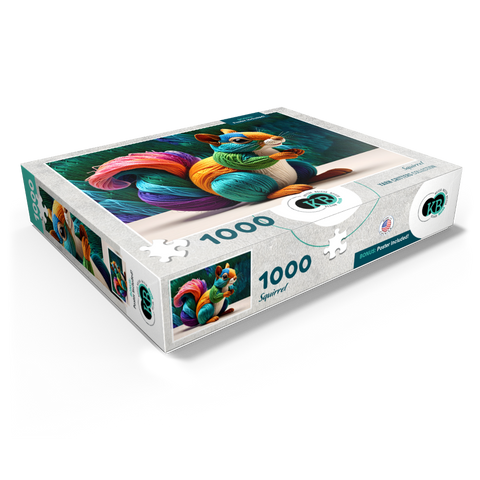 Squirrel: Yarn Critters Collection 1000 Jigsaw Puzzle box view1