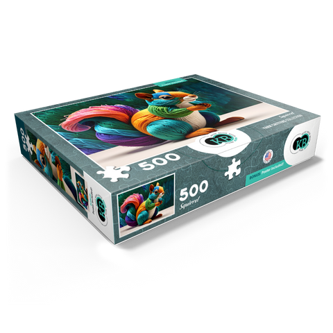 Squirrel: Yarn Critters Collection 500 Jigsaw Puzzle box view1
