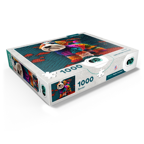 Terrier Dog: Yarn Critters Collection 1000 Jigsaw Puzzle box view1