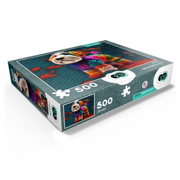 Terrier Dog: Yarn Critters Collection 500 Jigsaw Puzzle box view1