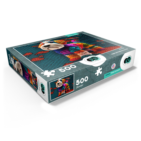 Terrier Dog: Yarn Critters Collection 500 Jigsaw Puzzle box view1