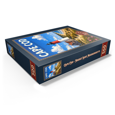 Cape Cod – Nauset Light, Massachusetts 500 Jigsaw Puzzle box view1