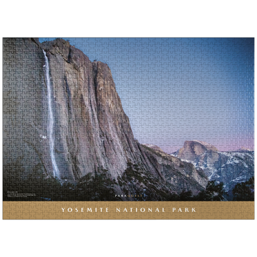 puzzleplate Yosemite National Park: Yosemite Falls 1000 Jigsaw Puzzle