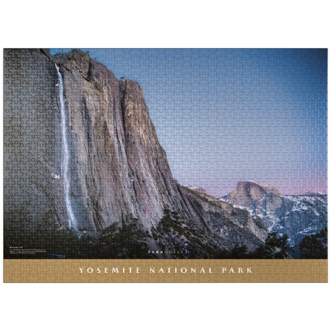 puzzleplate Yosemite National Park: Yosemite Falls 1000 Jigsaw Puzzle