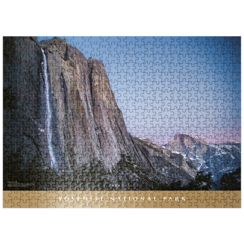 puzzleplate Yosemite National Park: Yosemite Falls 500 Jigsaw Puzzle