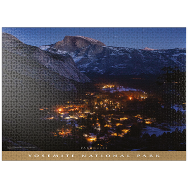 puzzleplate Yosemite National Park: Half Dome 1000 Jigsaw Puzzle