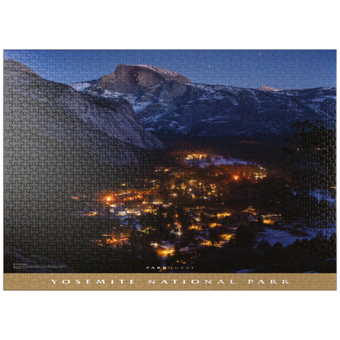 puzzleplate Yosemite National Park: Half Dome 1000 Jigsaw Puzzle