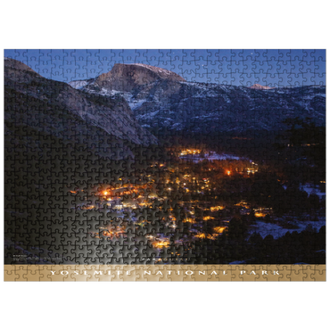 puzzleplate Yosemite National Park: Half Dome 500 Jigsaw Puzzle