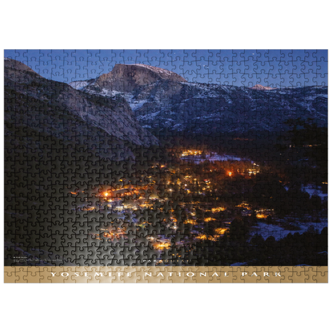 puzzleplate Yosemite National Park: Half Dome 500 Jigsaw Puzzle