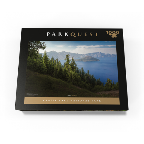 Crater Lake National Park: Rim Village Promenade 1000 Jigsaw Puzzle box view3