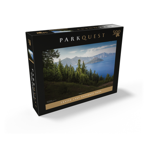 Crater Lake National Park: Rim Village Promenade 500 Jigsaw Puzzle box view2