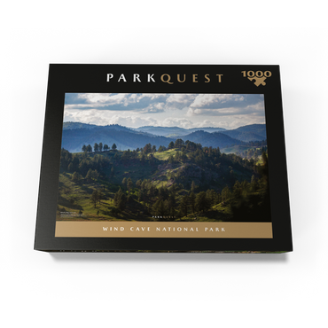 Wind Cave National Park: Rankin Ridge Nature Trail 1000 Jigsaw Puzzle box view3