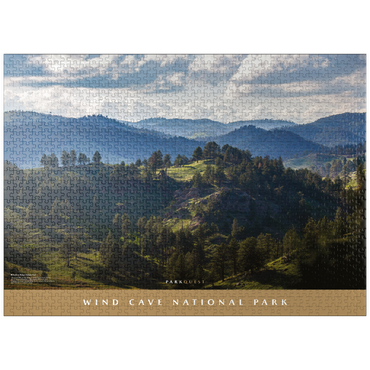 puzzleplate Wind Cave National Park: Rankin Ridge Nature Trail 1000 Jigsaw Puzzle