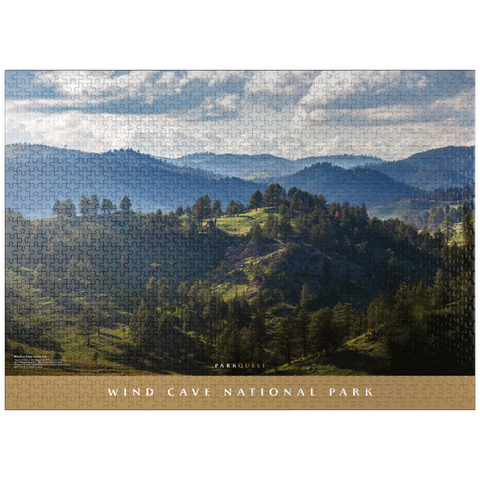puzzleplate Wind Cave National Park: Rankin Ridge Nature Trail 1000 Jigsaw Puzzle