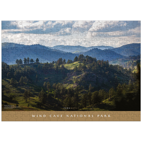 puzzleplate Wind Cave National Park: Rankin Ridge Nature Trail 300 Jigsaw Puzzle