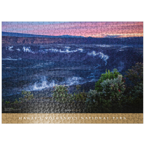 puzzleplate Hawai'I Volcanoes National Park: Keanakako'i Overlook 500 Jigsaw Puzzle