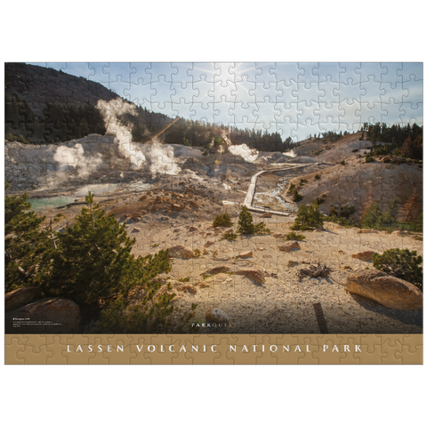 puzzleplate Lassen Volcanic National Park: Bumpass Hell 300 Jigsaw Puzzle