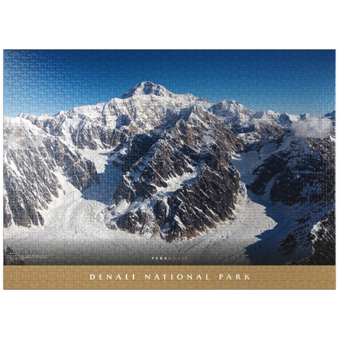 puzzleplate Denali National Park: Denali 1000 Jigsaw Puzzle