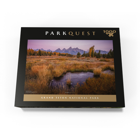Grand Teton National Park: Schwabacher Landing 1000 Jigsaw Puzzle box view3