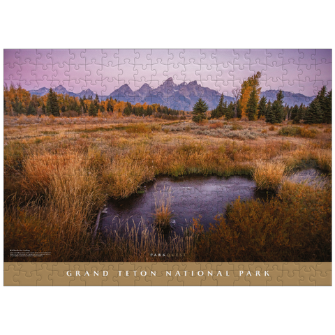 puzzleplate Grand Teton National Park: Schwabacher Landing 300 Jigsaw Puzzle