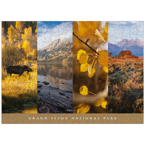 puzzleplate Sights of Grand Teton National Park: Autumn 300 Jigsaw Puzzle