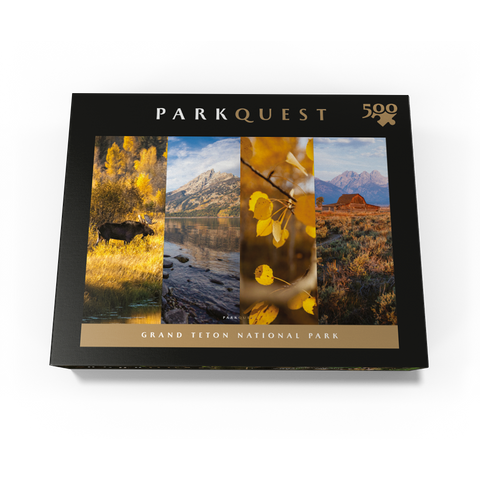 Sights of Grand Teton National Park: Autumn 500 Jigsaw Puzzle box view3
