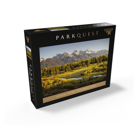 Grand Teton National Park:  Blacktail Ponds 1000 Jigsaw Puzzle box view2