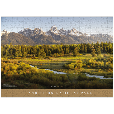puzzleplate Grand Teton National Park:  Blacktail Ponds 300 Jigsaw Puzzle