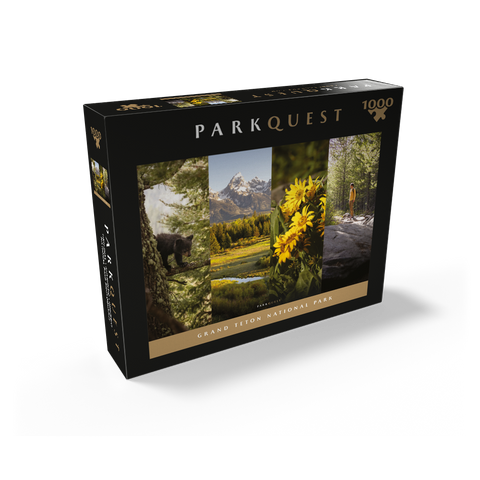 Sights of Grand Teton National Park: Spring 1000 Jigsaw Puzzle box view2