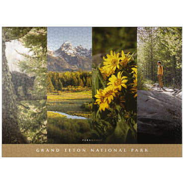 puzzleplate Sights of Grand Teton National Park: Spring 1000 Jigsaw Puzzle