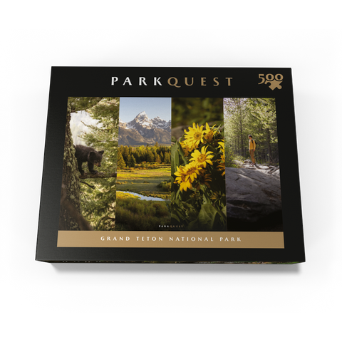 Sights of Grand Teton National Park: Spring 500 Jigsaw Puzzle box view3