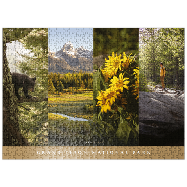 puzzleplate Sights of Grand Teton National Park: Spring 500 Jigsaw Puzzle