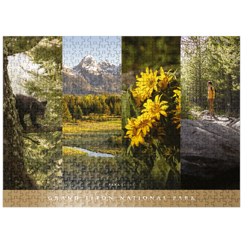 puzzleplate Sights of Grand Teton National Park: Spring 500 Jigsaw Puzzle