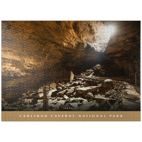 puzzleplate Carlsbad Caverns National Park: Natural Entrance 1000 Jigsaw Puzzle