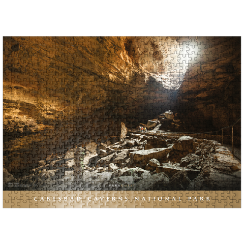 puzzleplate Carlsbad Caverns National Park: Natural Entrance 500 Jigsaw Puzzle