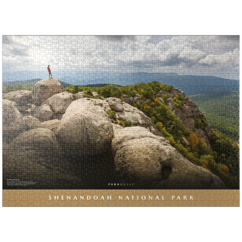 puzzleplate Shenandoah National Park: Old Rag Mountain 1000 Jigsaw Puzzle