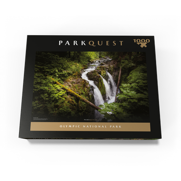 Olympic National Park: Sol Duc Falls 1000 Jigsaw Puzzle box view3
