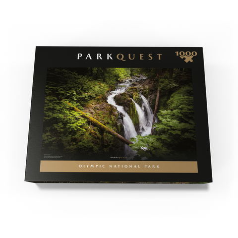 Olympic National Park: Sol Duc Falls 1000 Jigsaw Puzzle box view3