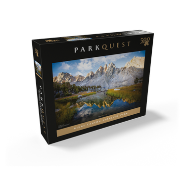 Kings Canyon National Park: Kearsarge Pinnacles 500 Jigsaw Puzzle box view2