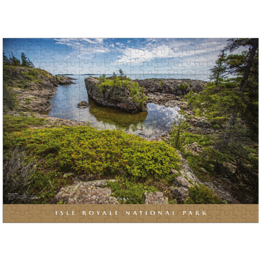 puzzleplate Isle Royale National Park: Scoville Point 300 Jigsaw Puzzle